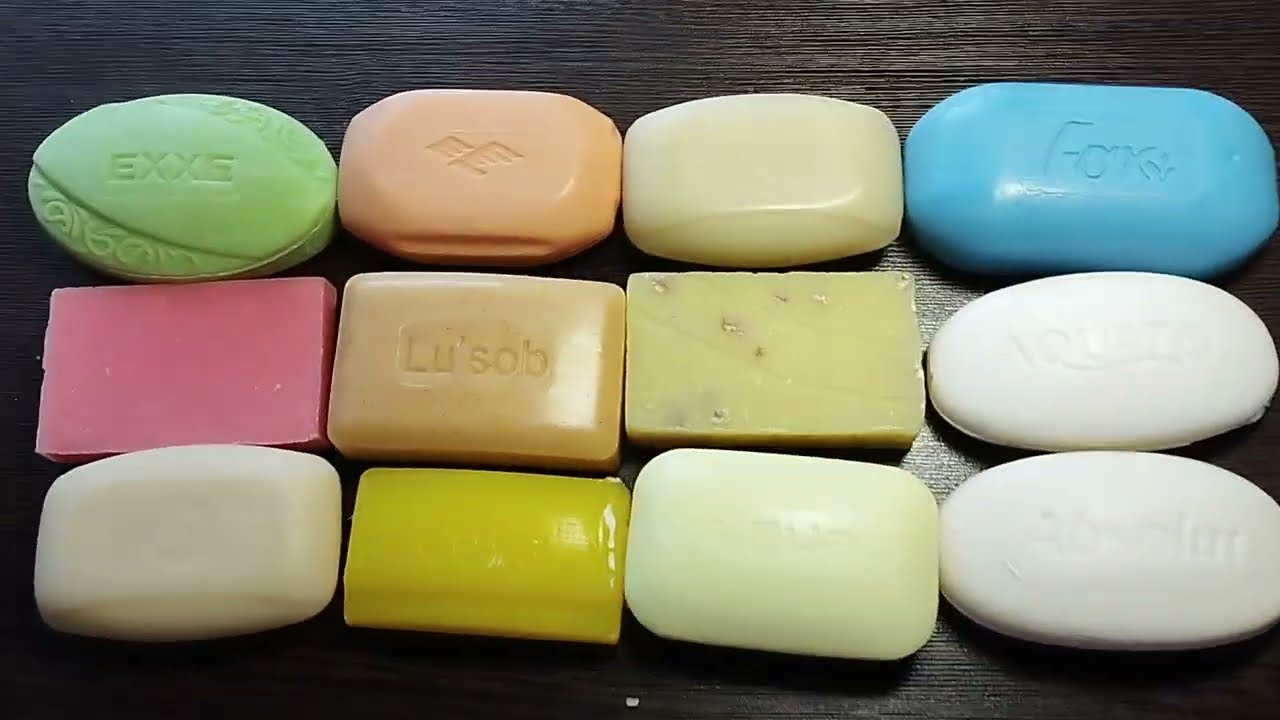 ASMR Colored SOAP Unwrapping. NEW  SERIES 11 . NO TALKING.