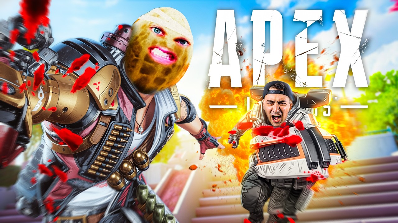 *НОВИНКА* TheBurntPeanut серьезно тренирует Cloakzy | Apex Legends
