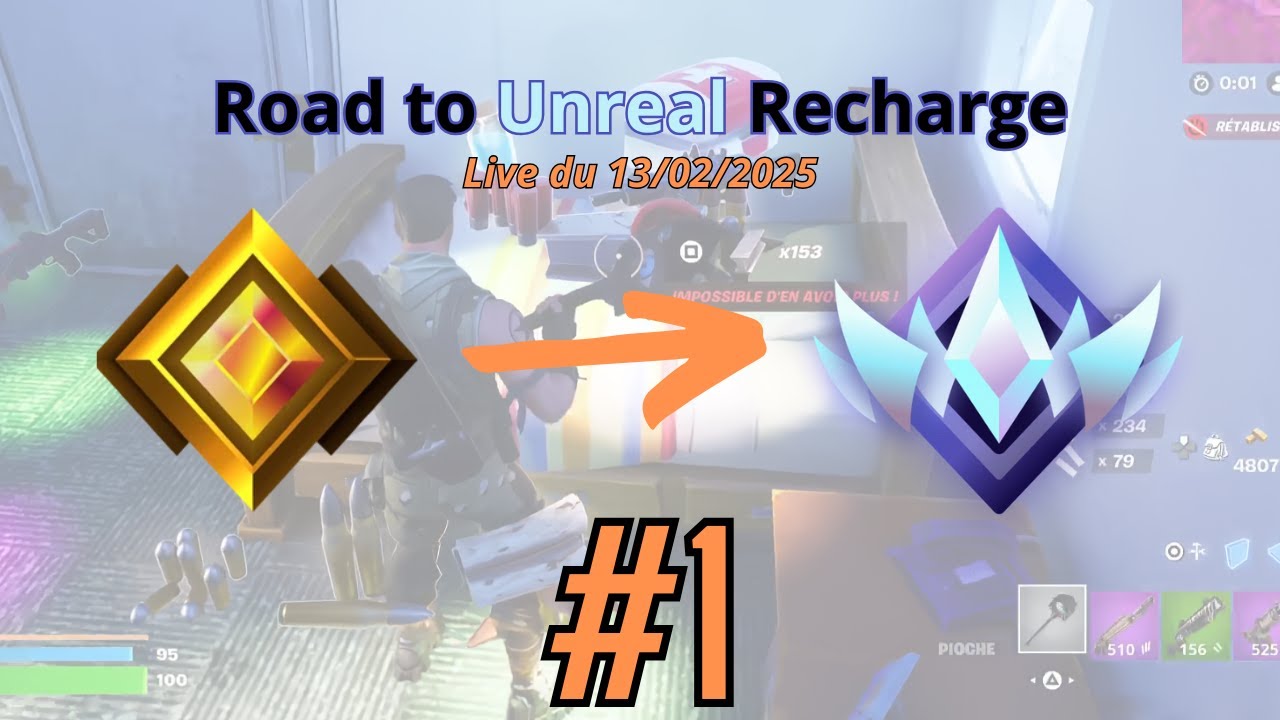 Rush Unreal Recharge ! Fortnite #1