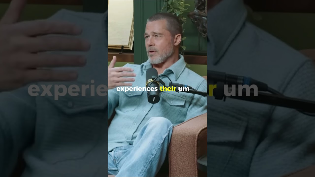 Brad Pitt on his experience in AA #braddpitt #daxsheperd #AA #mensgroup #lifechanging  #F1