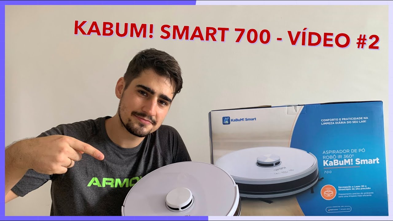 Robô aspirador Kabum Smart 700 - TUDO QUE VC PRECISA SABER - pt.2