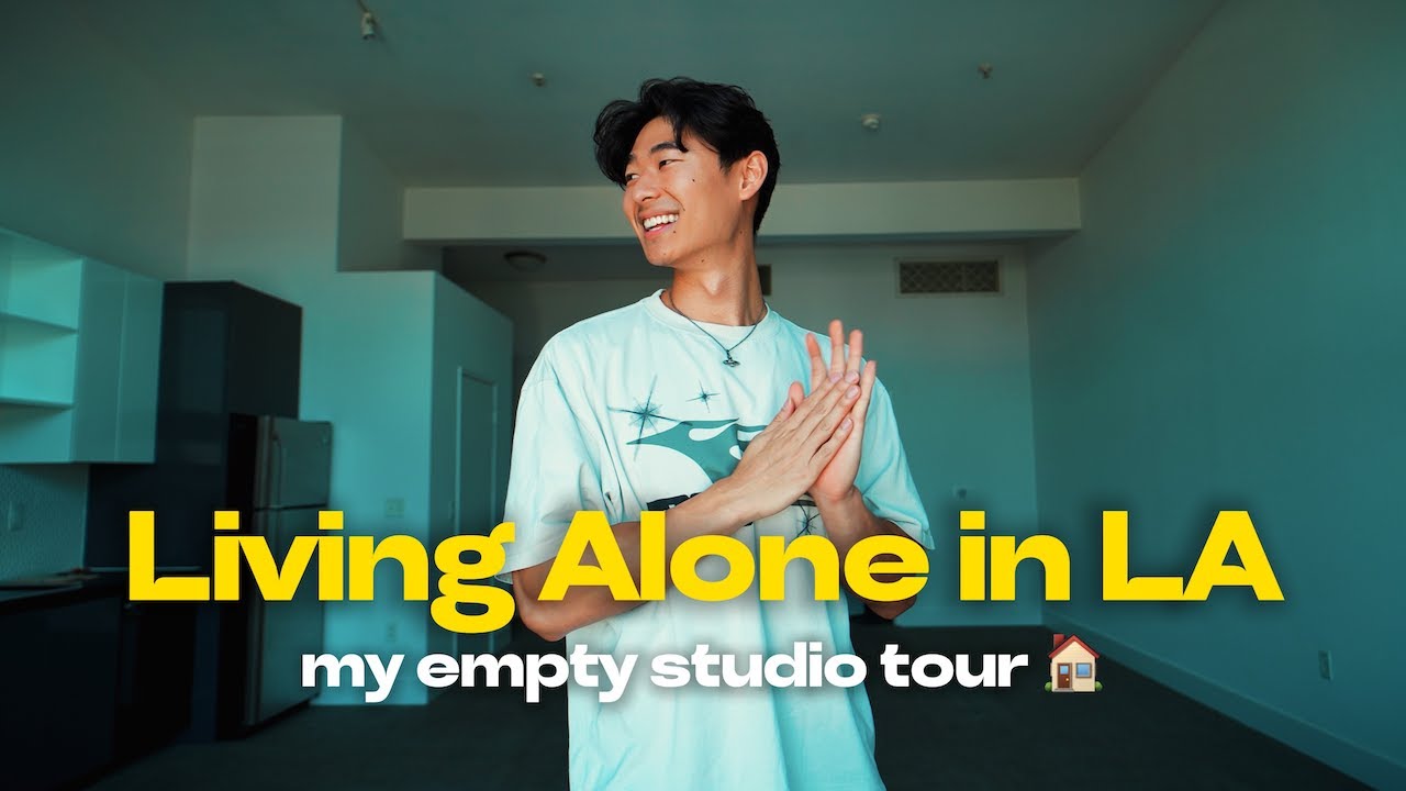 Living Alone Diaries Pt. 2 | my empty studio tour in LA
