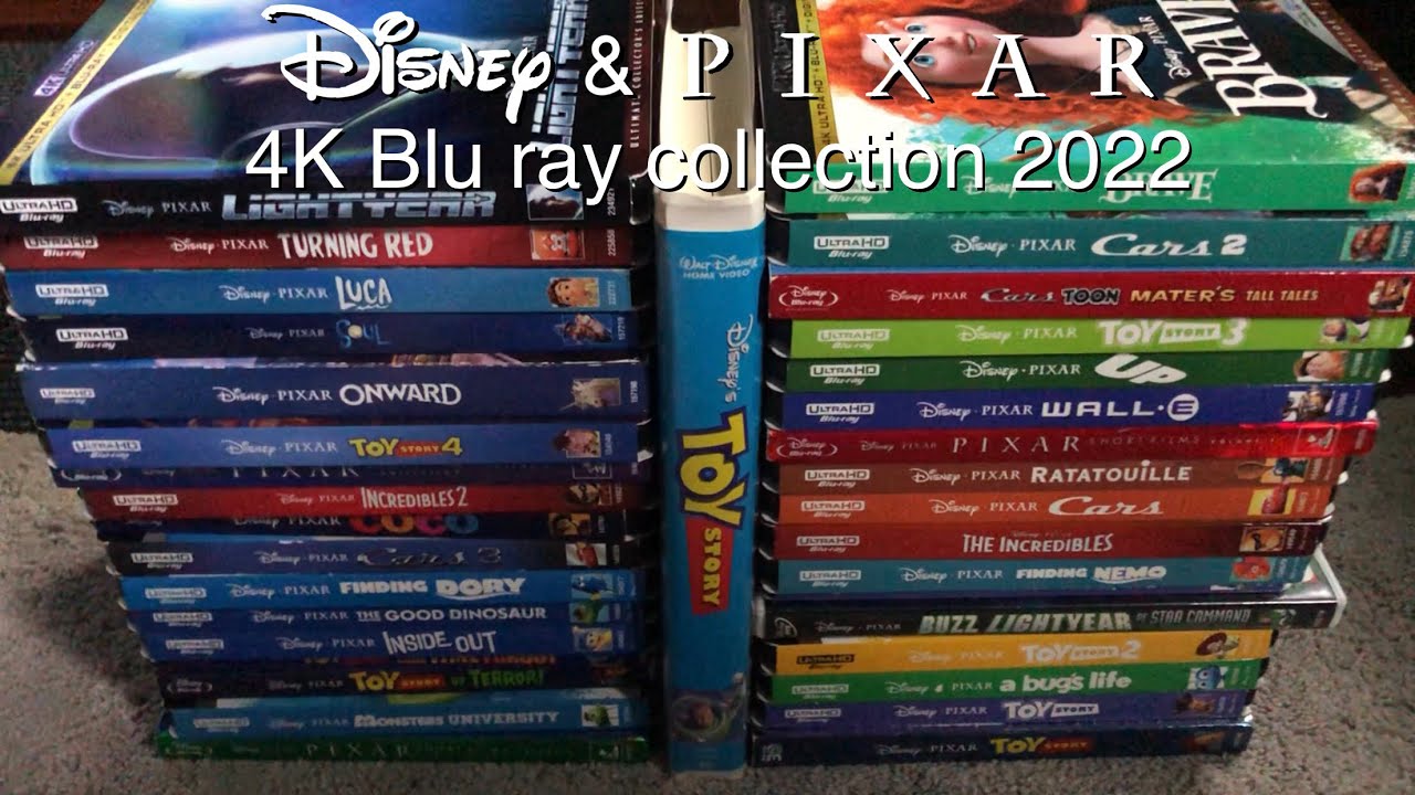 Коллекция фильмов Disney и Pixar 4K Blu-ray 2022 года