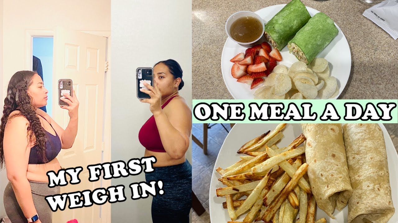 EATING ONE MEAL (OMAD) FOR 7 DAYS + WEIGH IN