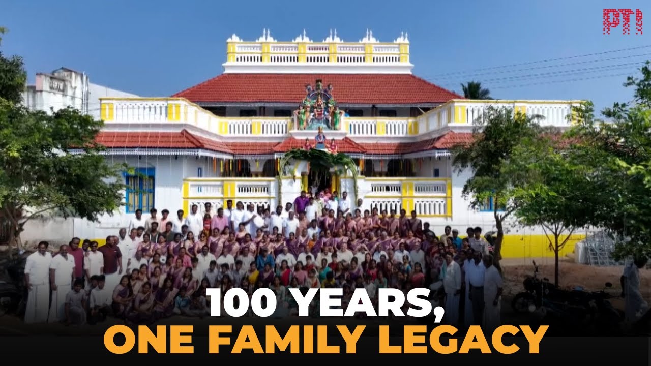 Centenary of heritage Chettinad house reunites 300 family members in Sivaganga