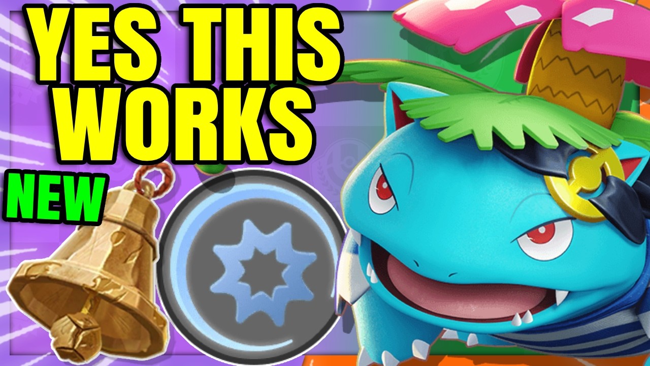 Yes the BOOSTED AUTO ATTACK of VENUSAUR works with VANGUARD BELL | Pokemon Unite