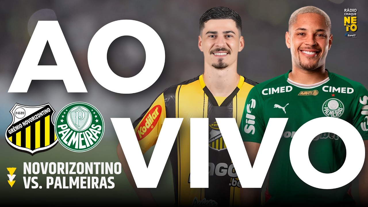Novorizontino x Palmeiras c/ CRAQUE NETO | FINAL | AO VIVO | Campeonato Paulista | Rádio Craque Neto