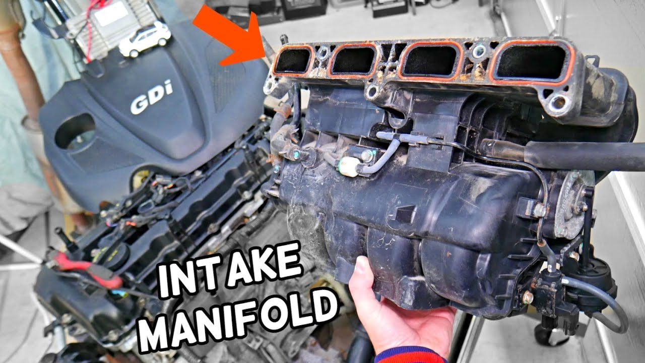 HYUNDAI SANTA FE INTAKE MANIFOLD REMOVAL REPLACEMENT