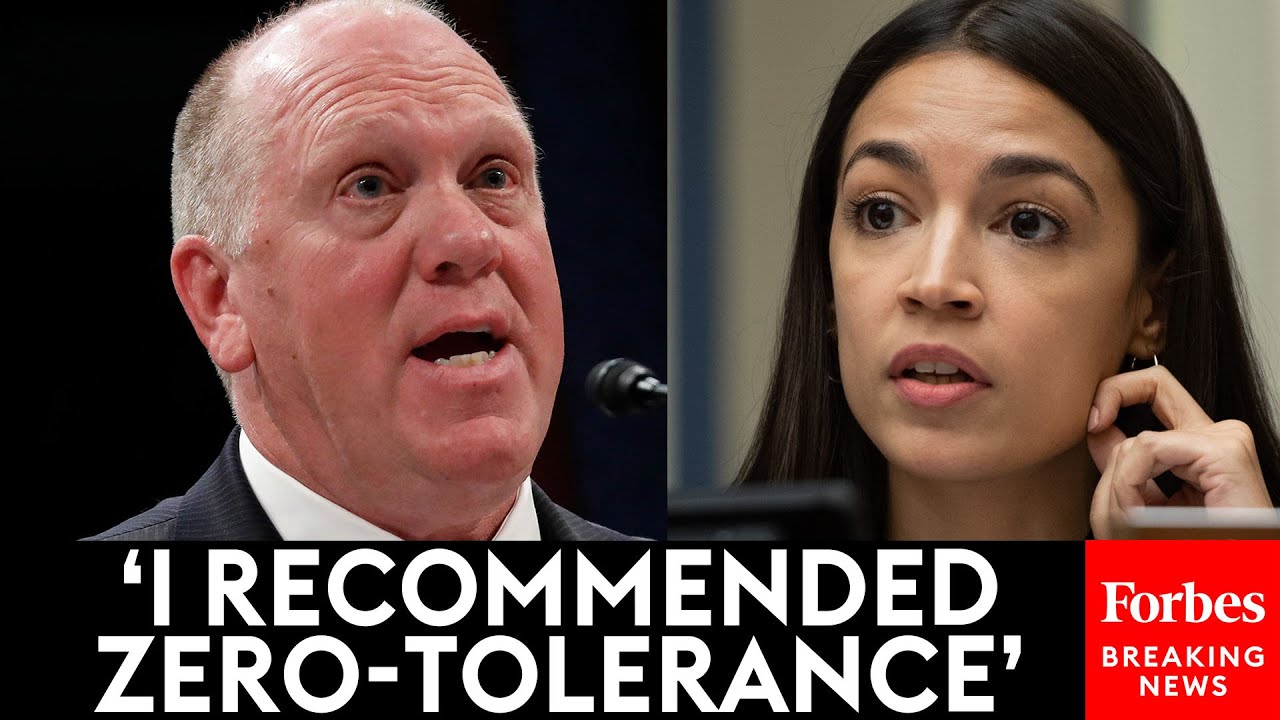 VIRAL MOMENT: Tom Homan—Trump's Border Czar Choice—Clashes With AOC Over Family Separations