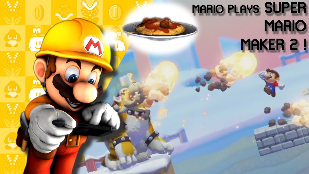 Mario plays Super Mario Maker 2!
