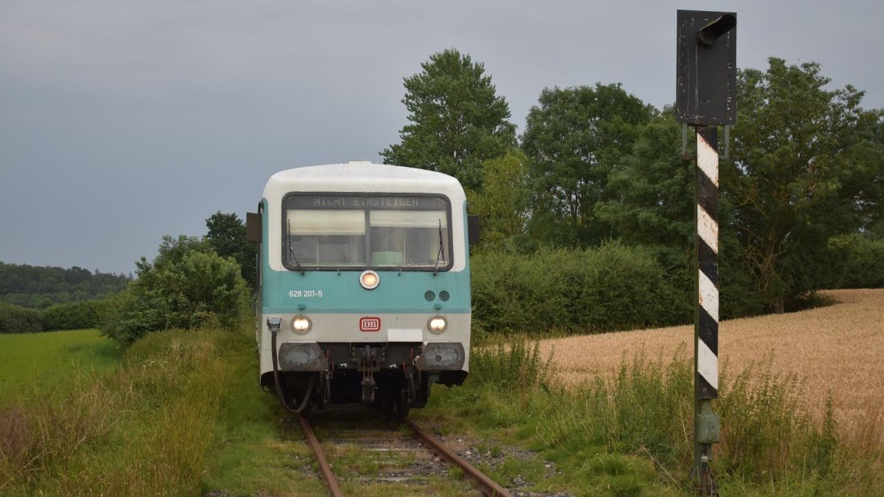 Mitfahrt Kappeln (Schlei) - Süderbrarup mit 628 201 (Echtzeit)