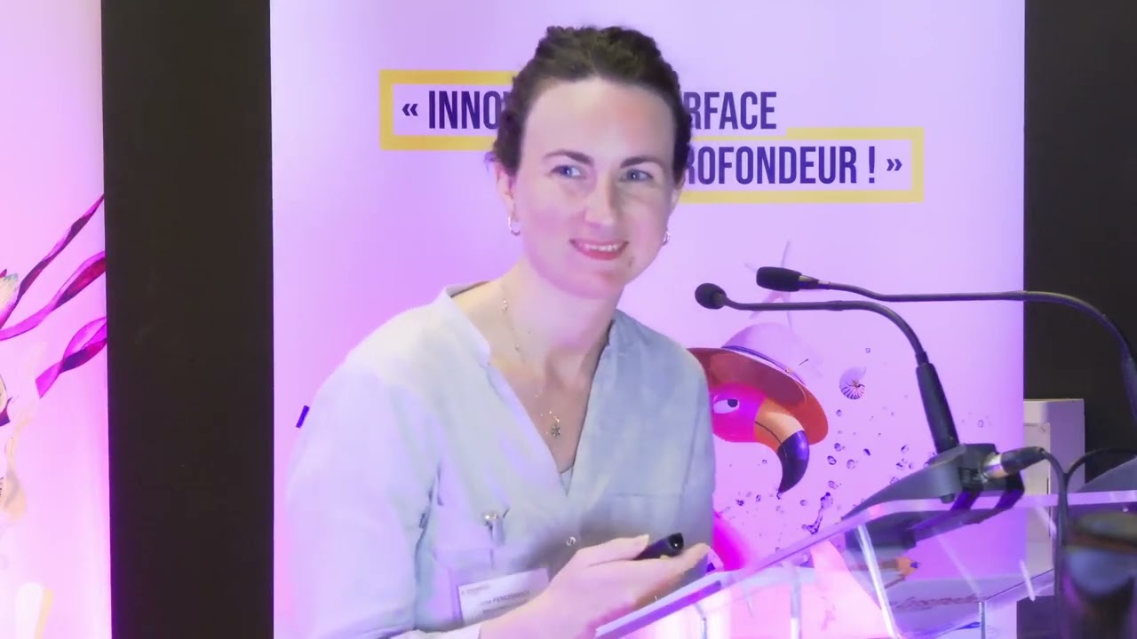 Conférence - Technologie brevetée d'extraction algale et efficacité cosmétique - Lucie Percevault