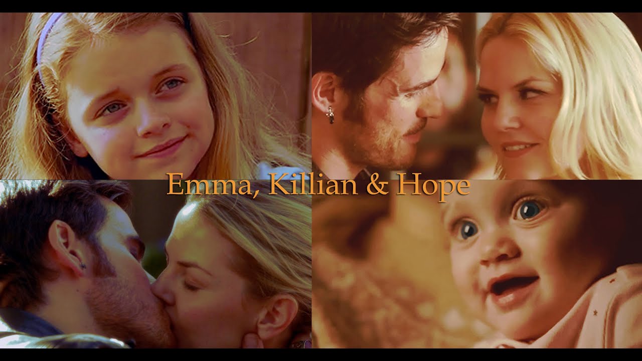 Emma, Killian and daughter(Hope) - My salvation