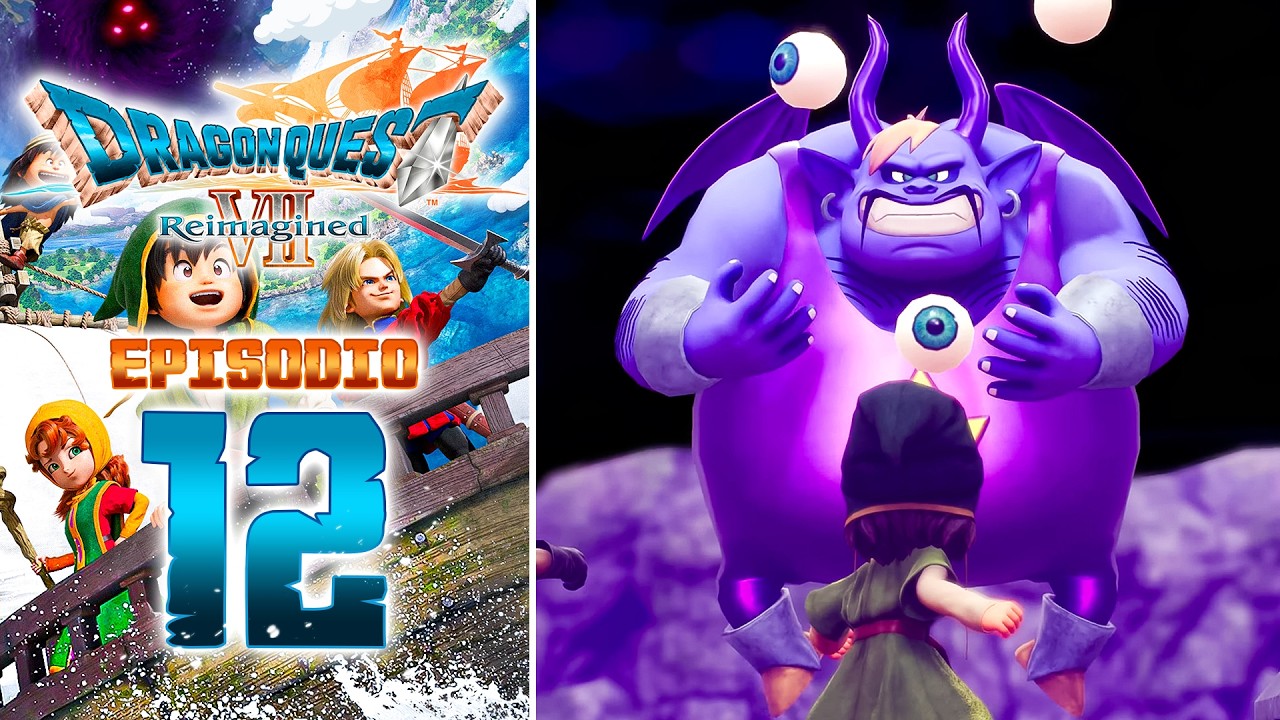 GROTTA DEL SIGILLO: BOSS ACKROBAT ⚔️ Dragon Quest VII Reimagined #12 [ITA 4K]