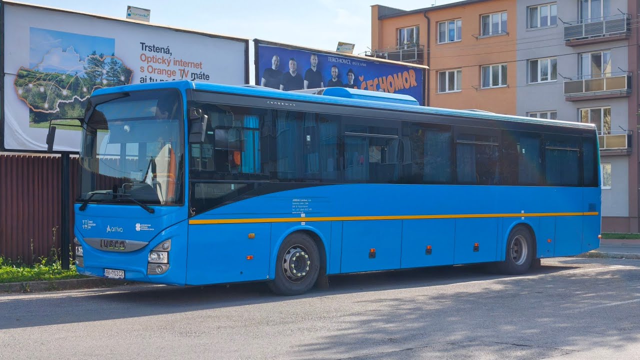 Iveco Crossway Line 12M • RK-753CZ • Arriva Liorbus | RAD Žilinský kraj