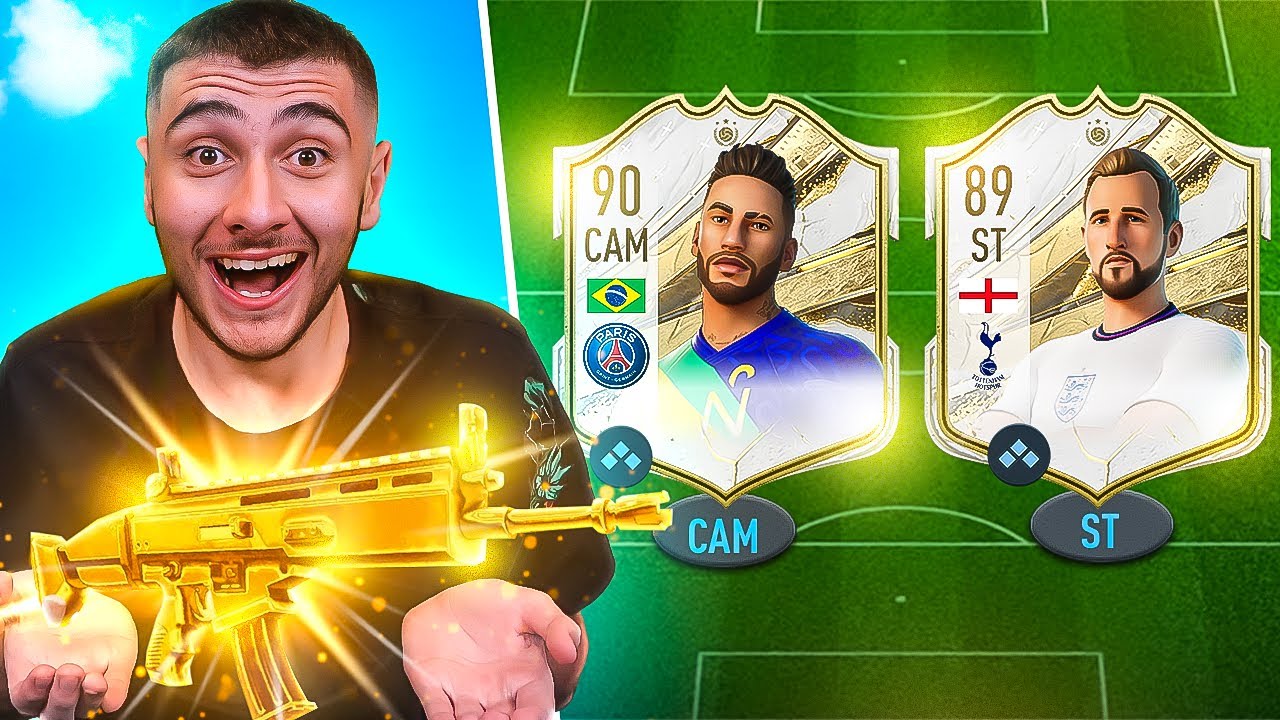 Fortnite определяет мою команду в FIFA 23!