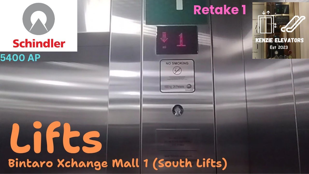 [R1] Schindler 5400 AP Traction Elevator - Bintaro Xchange Mall 1 , Tangerang [South Lifts]