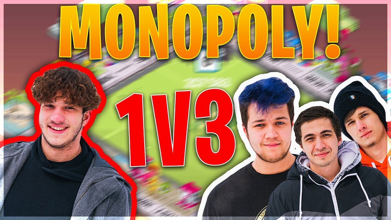 VYHRAJE 1V3 MONOPOLY?!? | BUSINESS TOUR [MarweX&@Cuky2222&@BowTeaG&Davel]