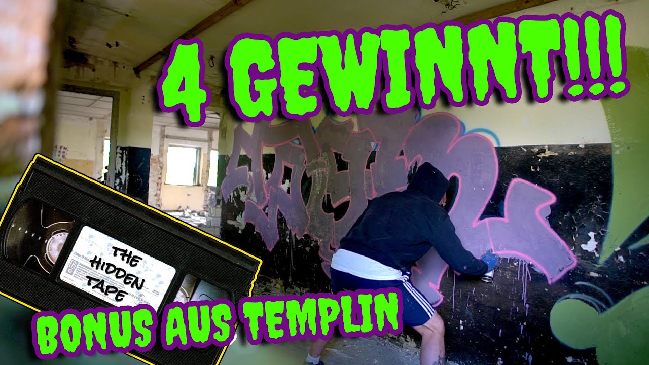 The Hidden Tape | BONUS TEMPLIN | GRAFFITI Vlog 095
