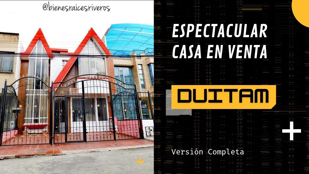 🏡SE VENDE HERMOSA CASA DUITAMA 💓