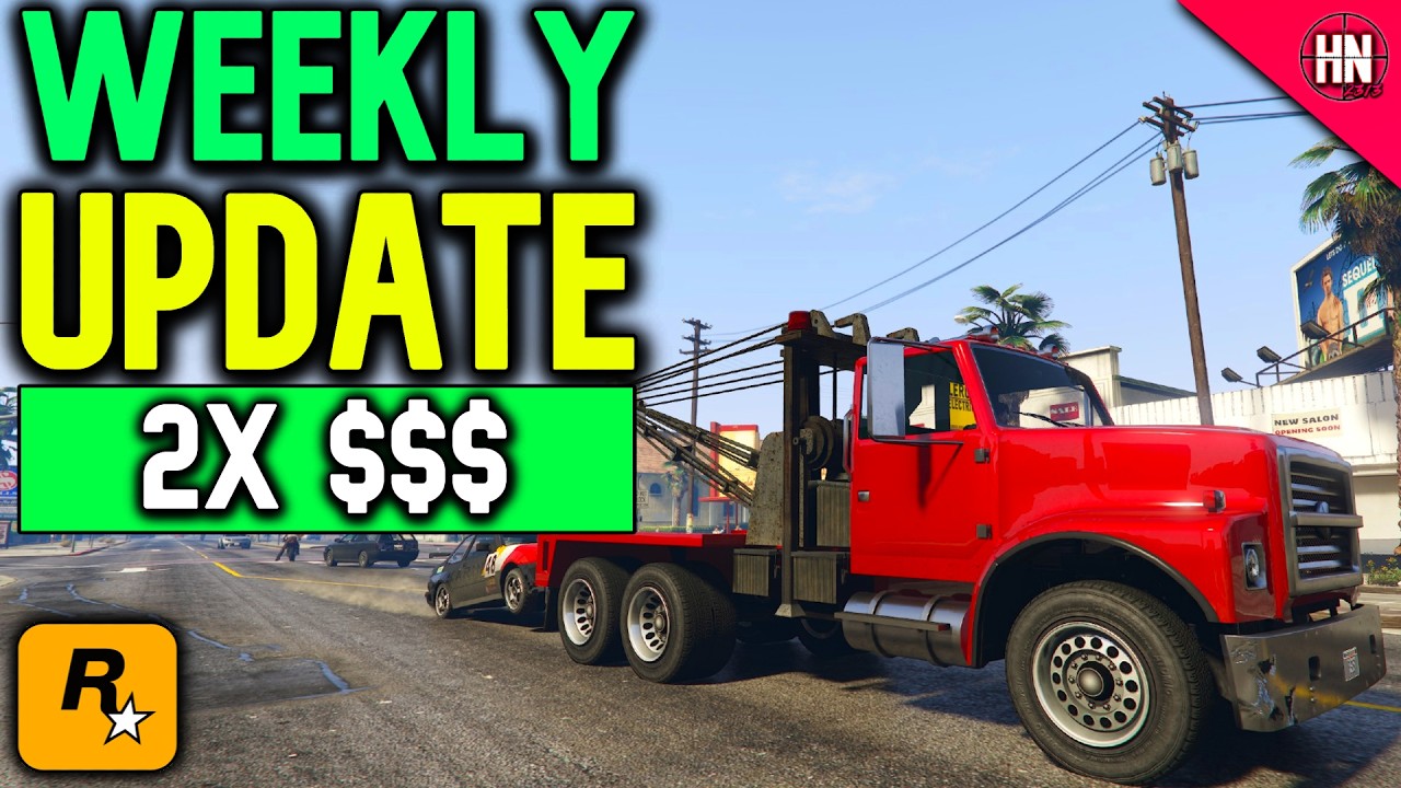 GTA 5 UPDATE | SALVAGE YARD 2x$, 2 FREE VEHICLES & More!