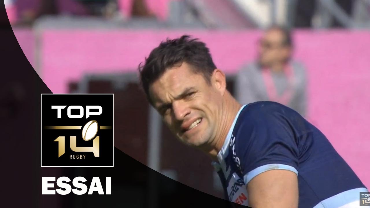 TOP 14 – Stade Français - Racing 92 : 16-34 – Essai Dan CARTER (RAC) – J18 – saison 2015-2016