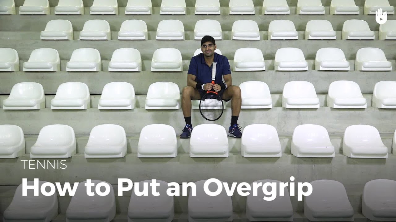 How to Put an Overgrip | Tennis