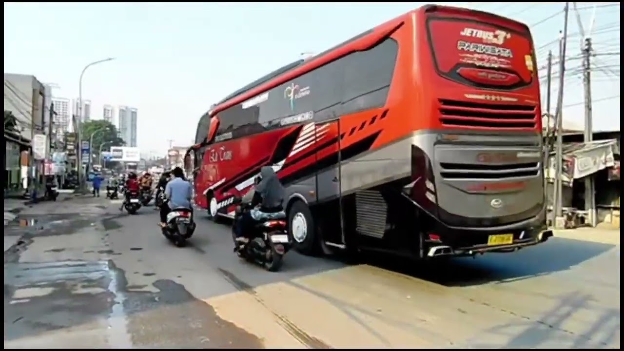 BIS CORONG 18 BASURI JETBUS 3 PARIWISATA DI DEPSOS BEKASI TIMUR HAŔI MINGGU @YUSUF KYM VLOG 