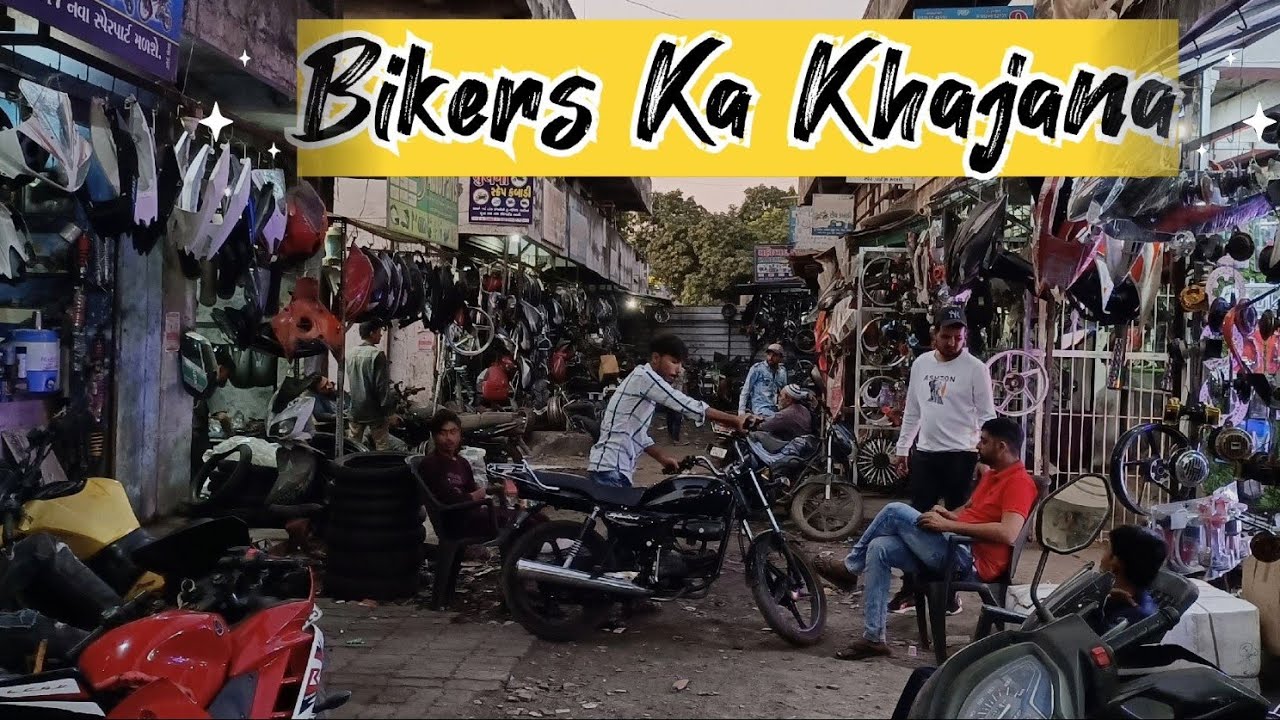 Biggest Kabadi Bazar || Surat Kamrej || Bikers Ka Khajana || Dominar 400 😯😯😯
