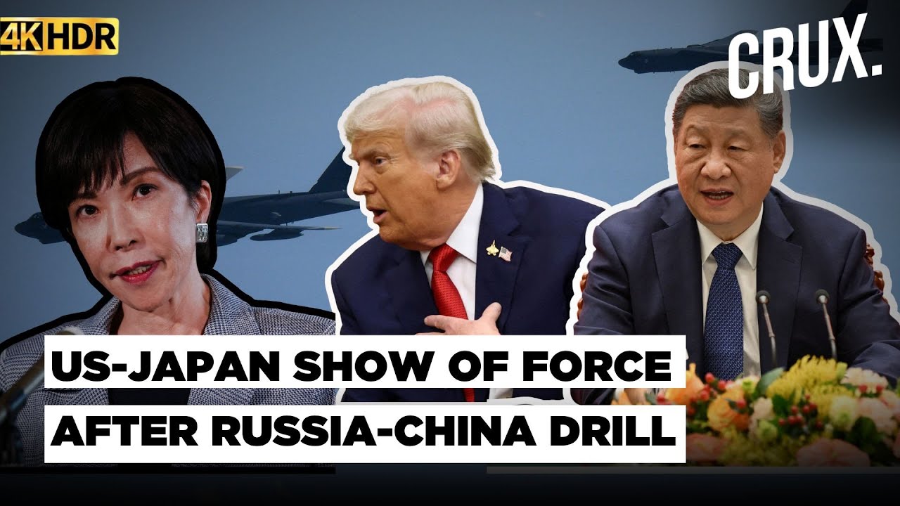 US B-52 Bombers, Japan Jets Roar After China-Russia Drill, 