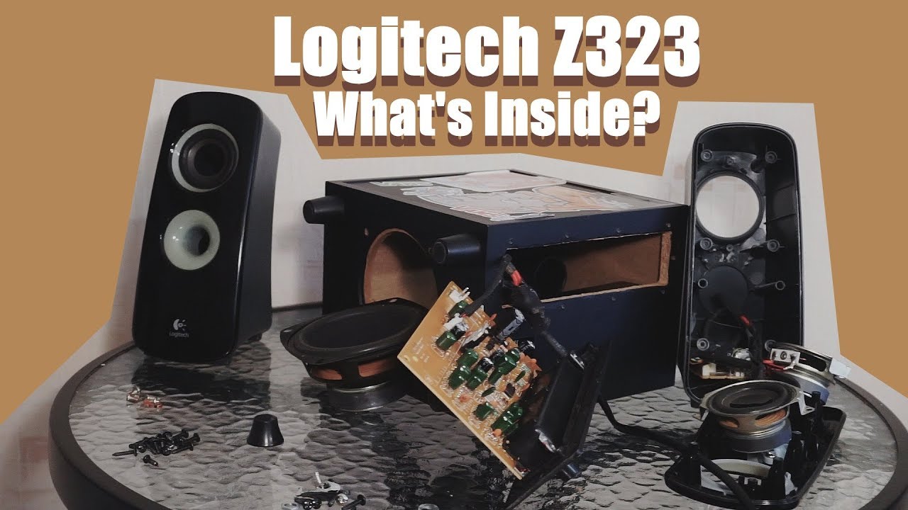 ЧТО ВНУТРИ  Logitech Z323 с сабвуфером