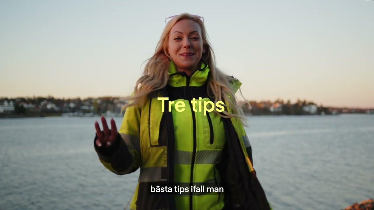 Så är det att jobba som lastbilschaufför – med @AngelicaLarsson