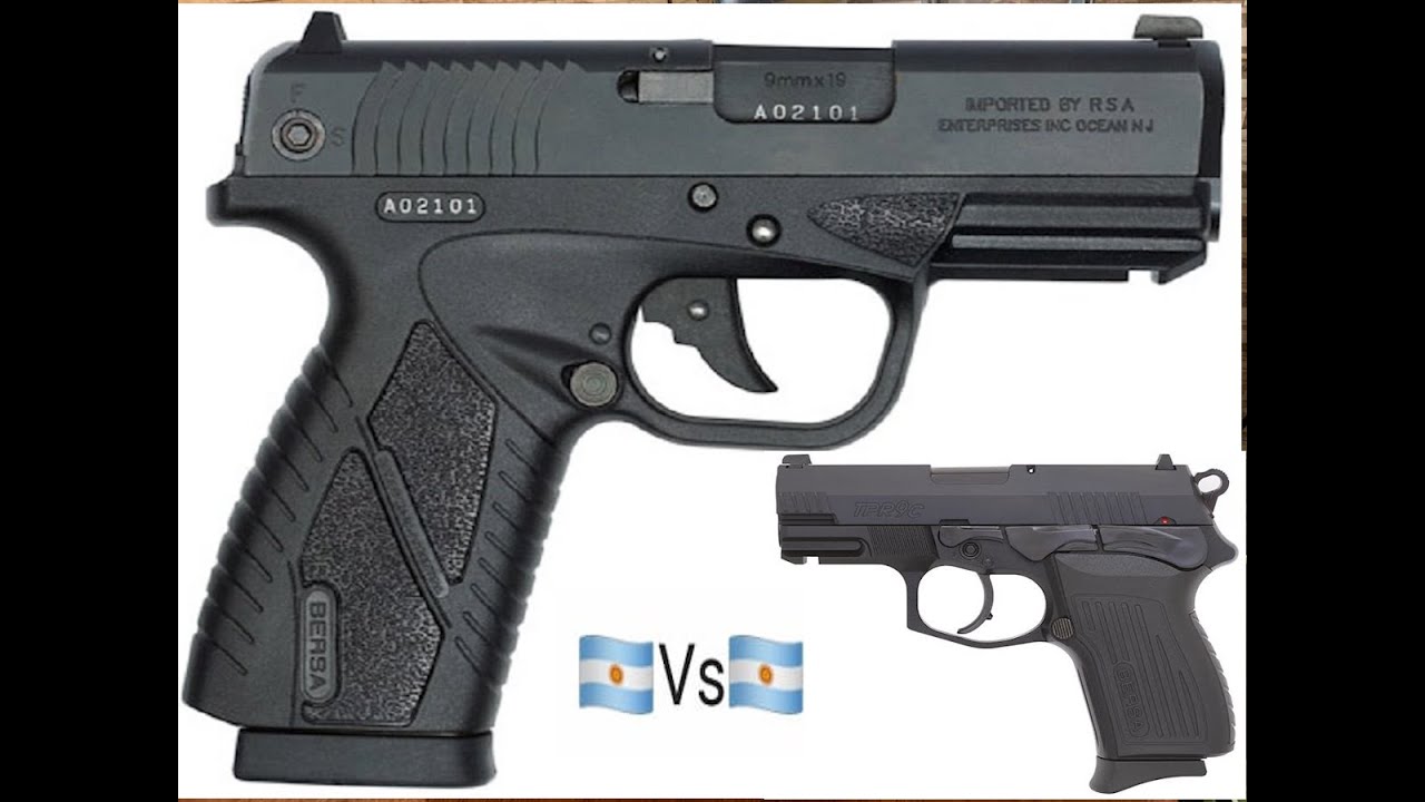 BERSA tpr 9c  VS  BERSA bp 9 cc