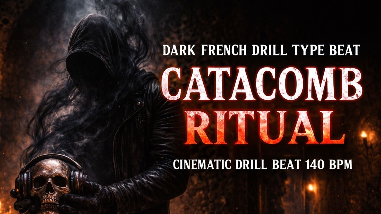 Dark French Drill Type Beat – “Catacomb Ritual” | Cinematic Drill Beat 140 BPM