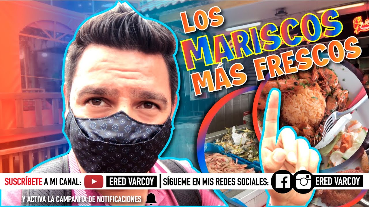 Visitando el FAMOSO mercado de MARISCOS de VERACRUZ