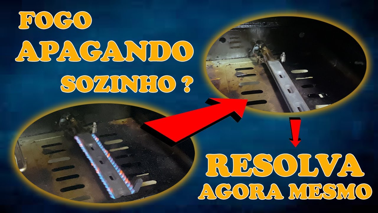 Forno do fogão apagando sozinho, não fica aceso? Resolva agora mesmo.
