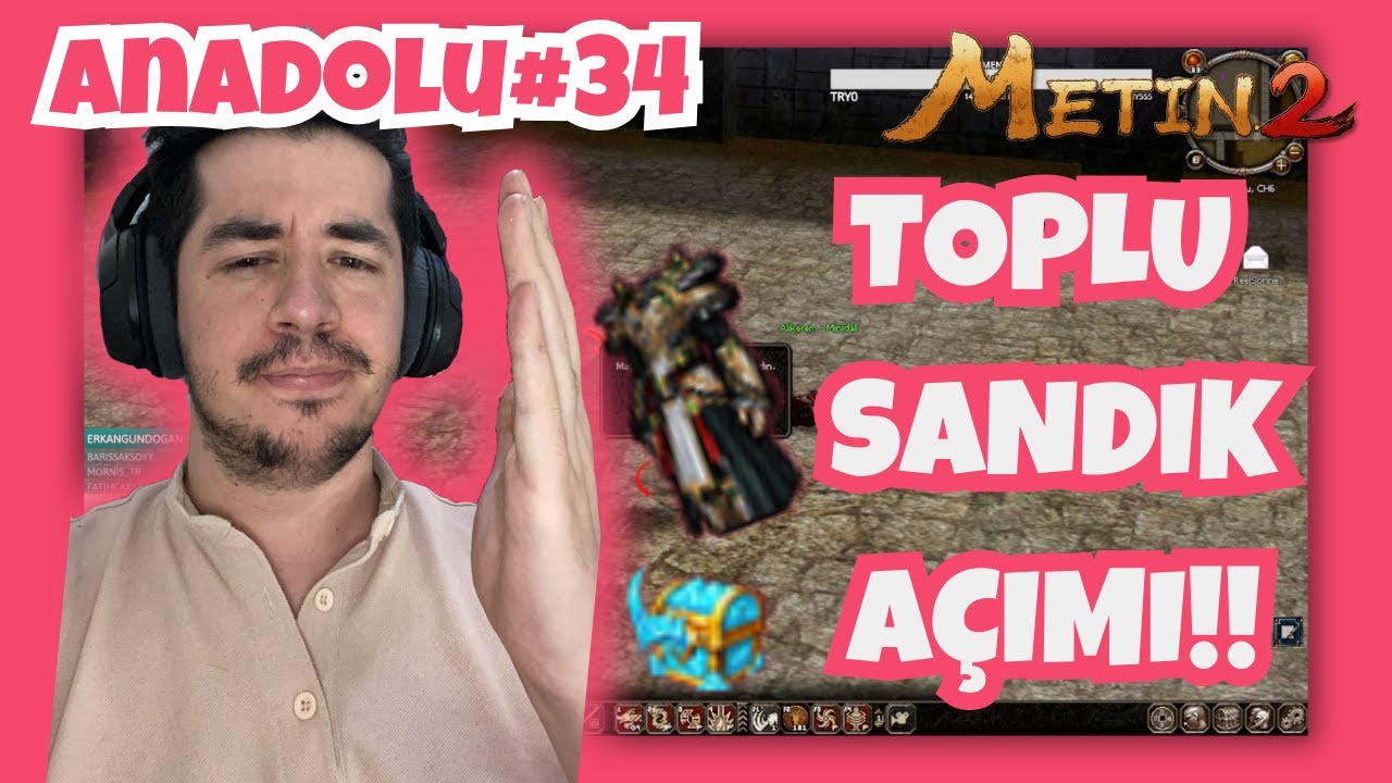 GÜNLERİN EMEĞİ FARMIMIZIN SANDIK AÇIMI!! ZIRHIMIZDA NİHAİ SONA DOĞRU!! Metin2 TR Anadolu#34