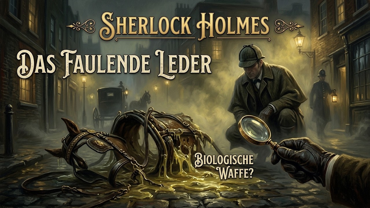 Sherlock Holmes: Das Faulende Leder | Hörbuch Krimi (Biologische Waffe im viktorianischen London)