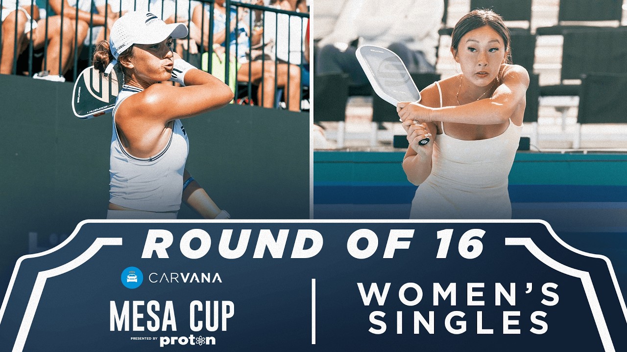 Catherine Parenteau vs Kiora Kunimoto at the Carvana Mesa Cup