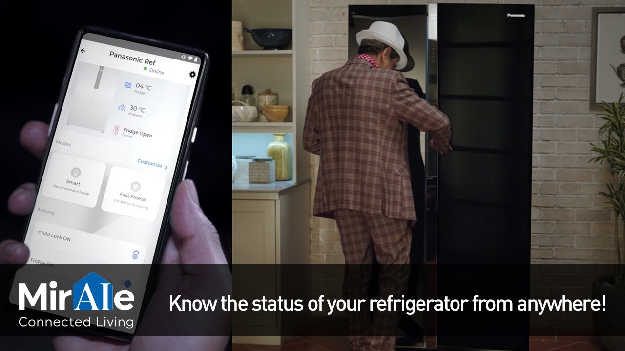 Panasonic IoT-enabled Refrigerators Powered by Miraie