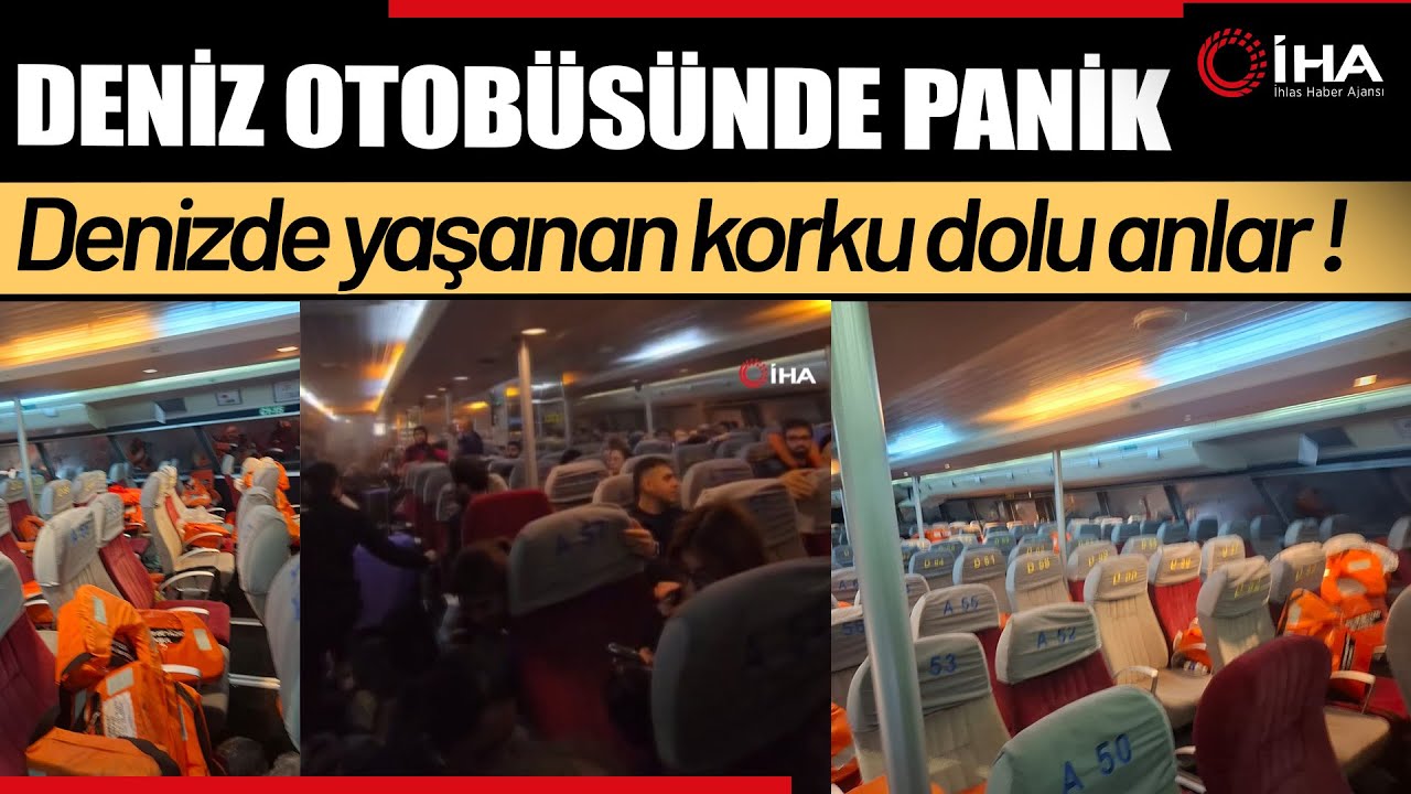 Denizde Yaşanan Korku Dolu Anlara Ait Yeni Görüntüler Ortaya Çıktı