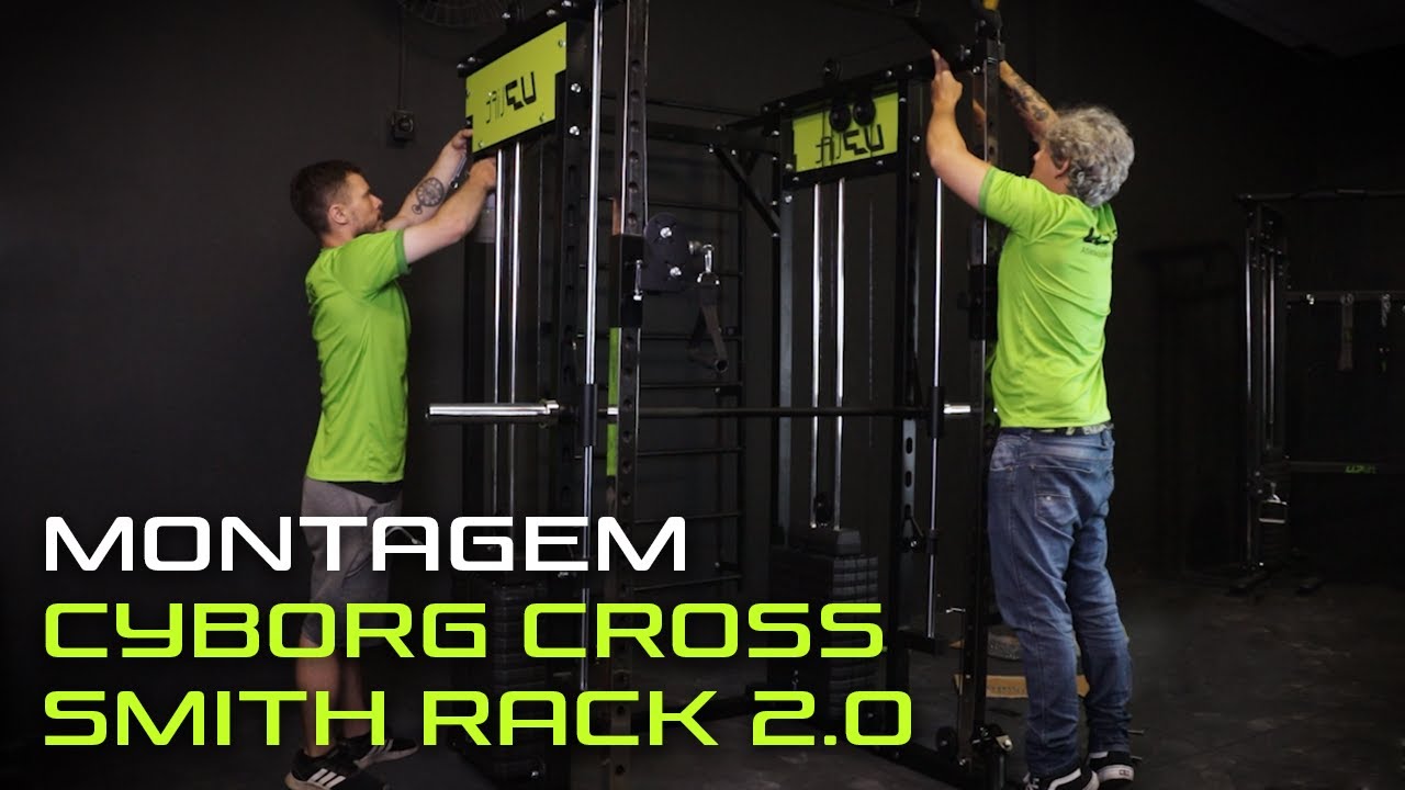 Montagem completa | Cyborg Cross Smith Rack UPLIFT 2.0 - UPLIFT FITNESS