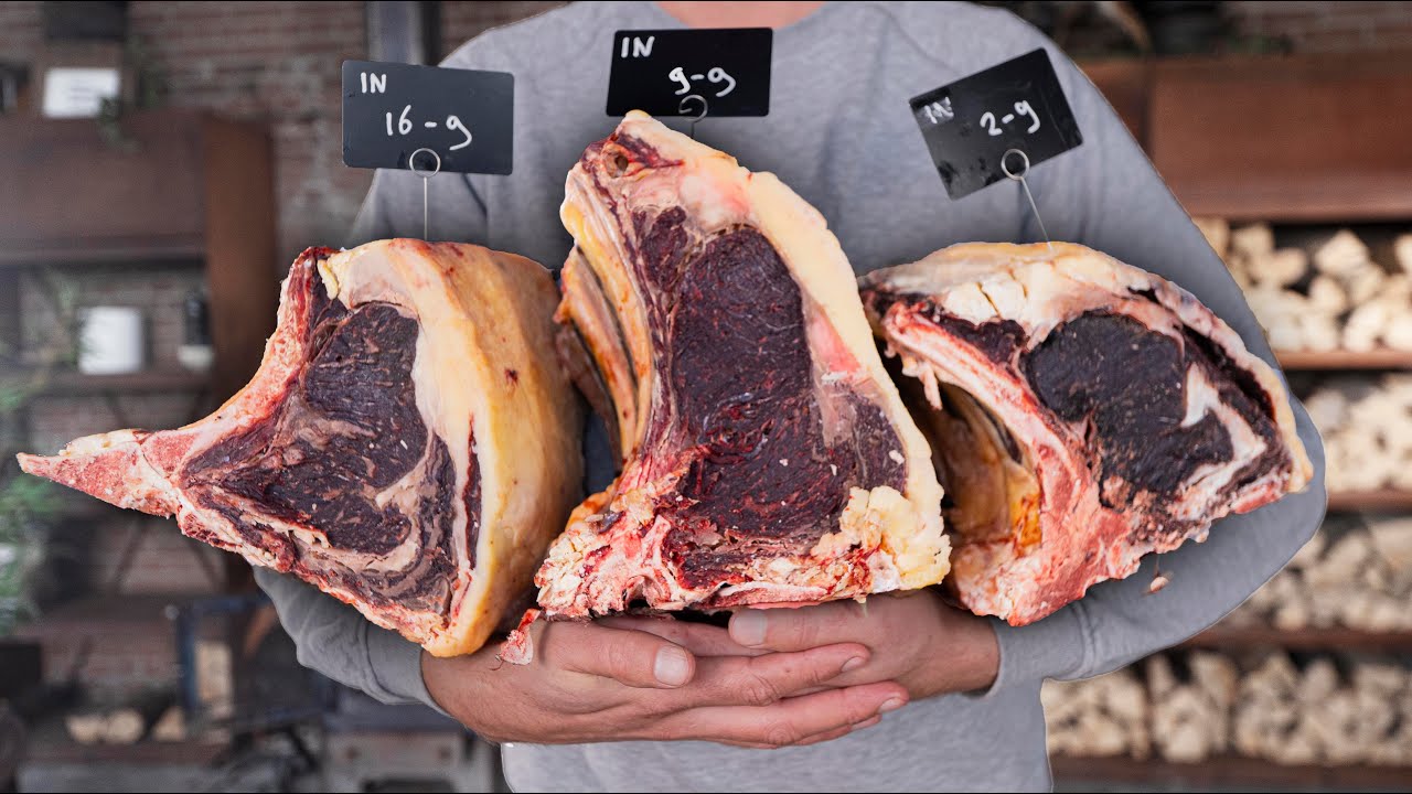 I tested how long you need to dry age a STEAK to make it PERFECT