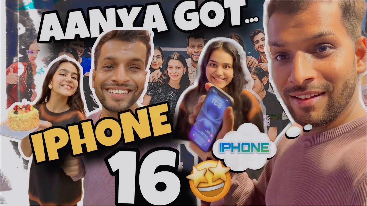 Aanya's got IPHONE 16 for her birthday Present 🎁 🤩 | Deepak Tulsyan Vlog
