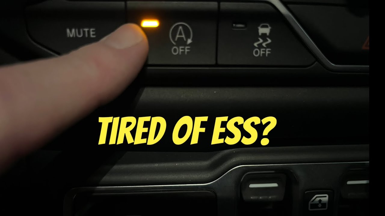 Победить Jeep JL или JT ESS - Smart Stop Start