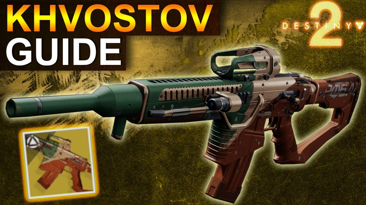 Destiny 2 Khvostov / Exotisches Automatikgewehr Guide