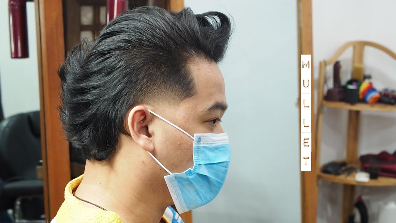 Haircut tutorial: How to do MODERN MULLET | Tagalog tutorial