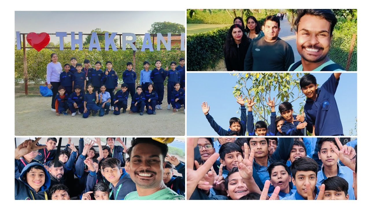 Trip To Thakran Dhani Farm House 🏠 #school #youtube #fun #childrensfuture