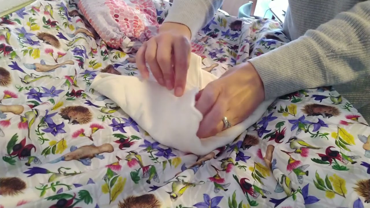 Cloth Bums Knight Nappy - How to fit on the smallest rise retting