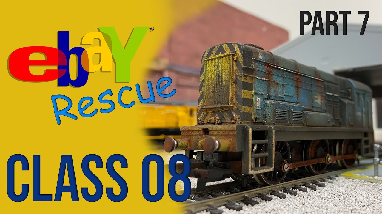 eBay Rescue | Hornby Class 08 Shunter Makeover Pt7  - Final Part